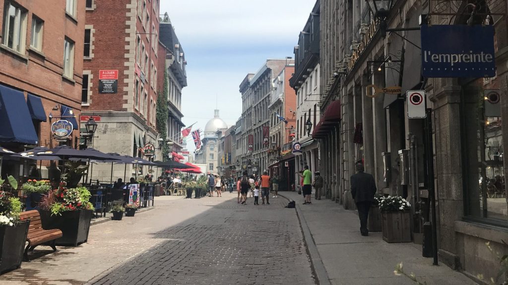French Quarter of Montreal Quebec