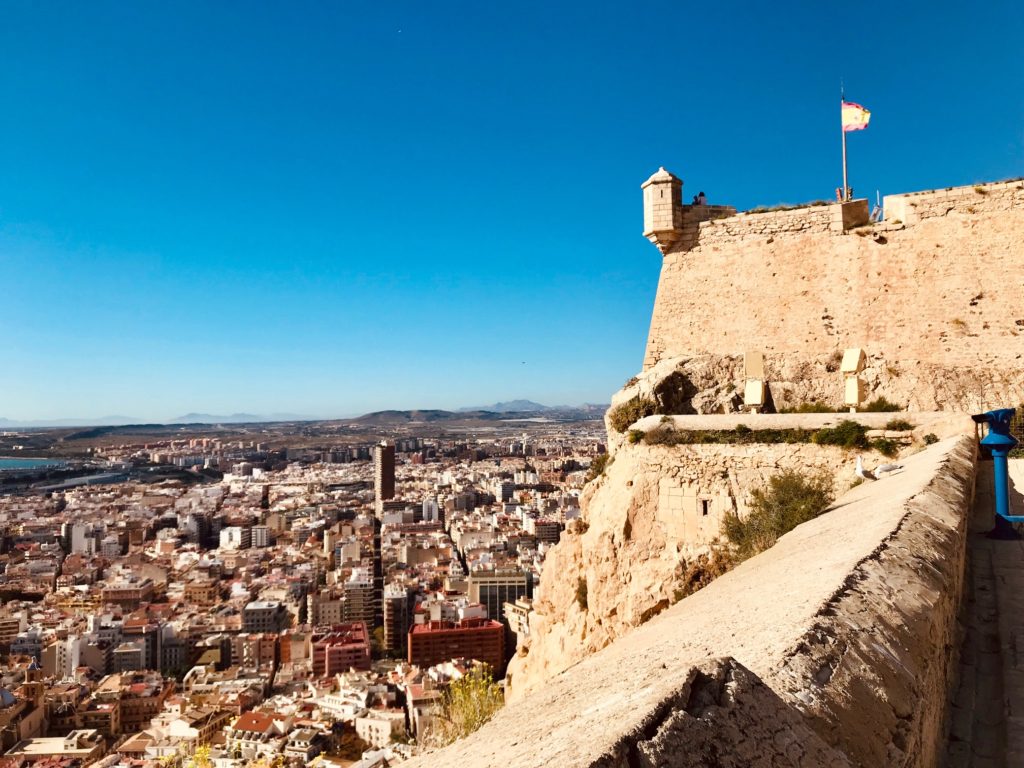 Castillo de Santa Barbara in Alicante has stood in some capacity since the 9th century. It has endured battles, and command shifts. This fortress is a must while visiting Alicante. 