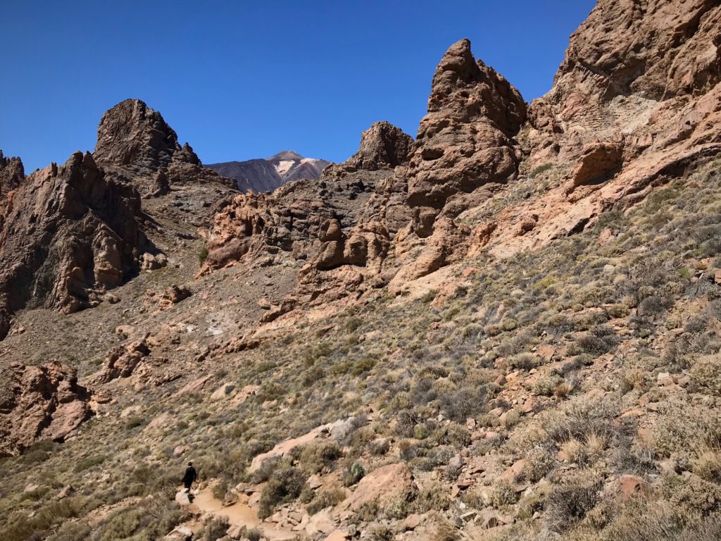 Senedero Roques de Garcia is an easy loop that allows you to get out in the National Park. It takes you past insane lave fields and some of the most impressive rock structures in Tenerife. 
