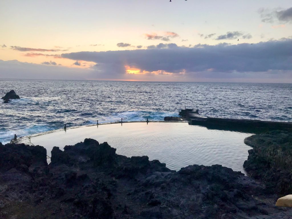 This natural pool was so beautiful with incredible views of los gigantes and the ocean. The best place to swim ever! Just like swimming inn the ocean but without the critters! 