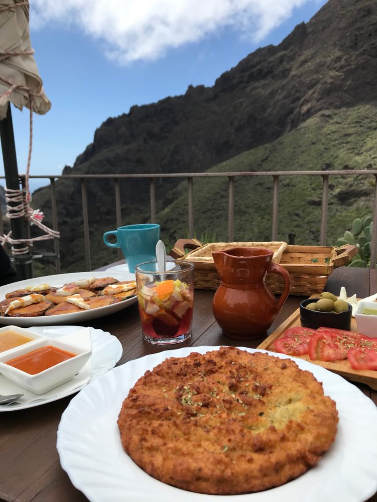 Restaurante El Guance Alte Schule is a delicious vegetarian restaurant in Masca. The food was just as good as the views. I had an unbelievable meal here. My favorite meal that I had in my 3 days in Tenerife. 
