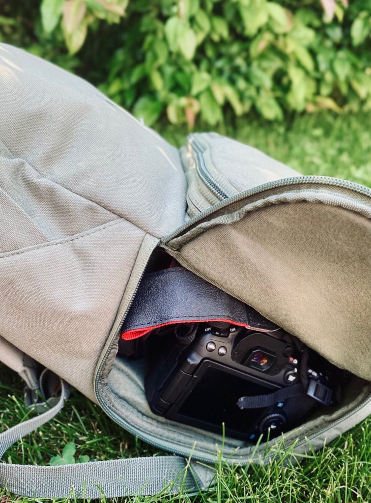 The easy access flap to help you reach your camera quickly is the best feature on my Brevité Jumper Photo Backpack!  