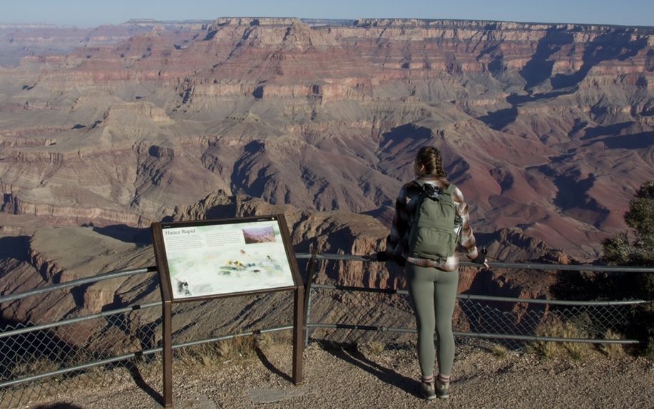 I take my Brevité Jumper Photo Backpack everywhere with me! Even to the Grand Canyon! It is perfect as a hiking day pack! 