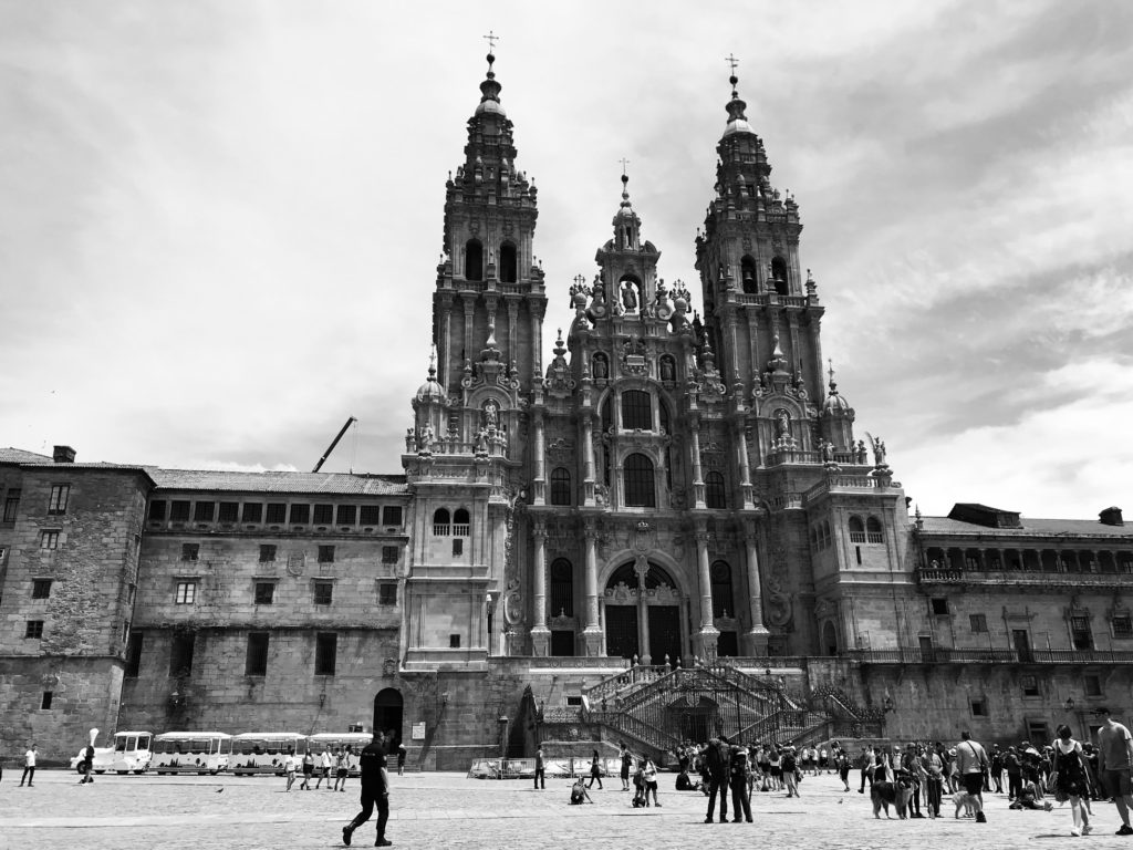 The main square of Santiago de Compostela. The Thing to do:Santiago de compostela is watching people finish their pilgrimage.
