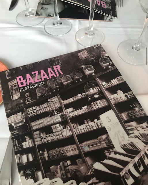 Bazaar is a a chic restaurante en chueca that offers an incredible menu del dia deal!