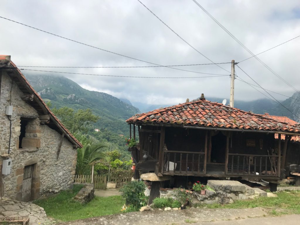 a historic horreo in Asturias