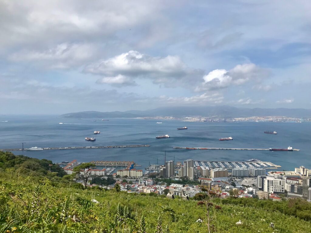 The views of the Straights of Gibraltar make a Gibraltar Day trip well worth it. 