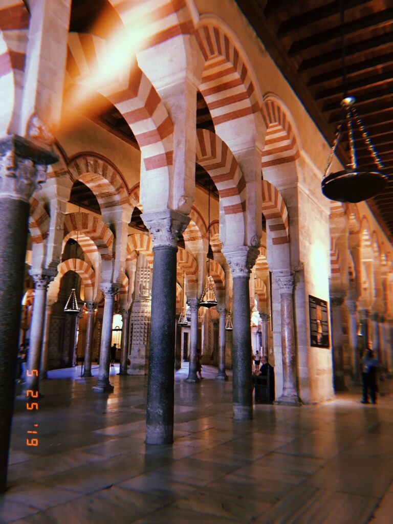 The arches of the Mezquita de Córdoba are a true marvel. 