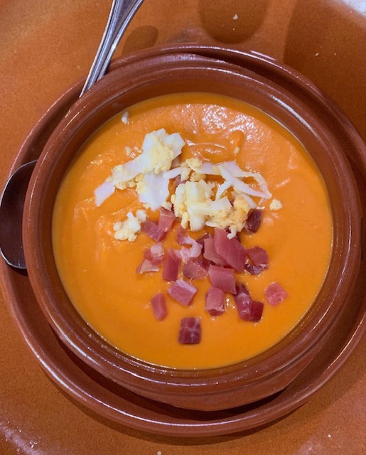 Salmorejo is a signature dish of Córdoba